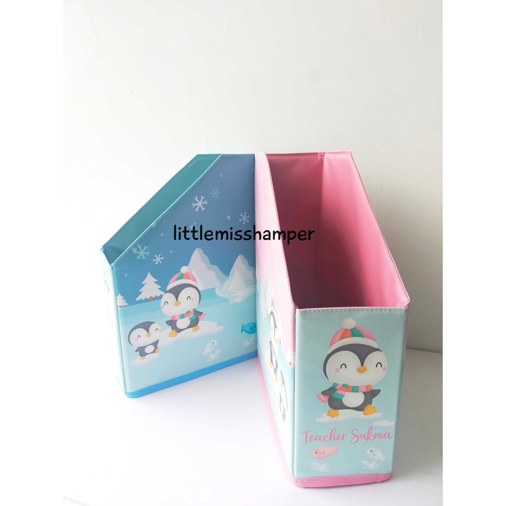 

Folder box custom souvenir ulang tahun anak tempat organizer buku