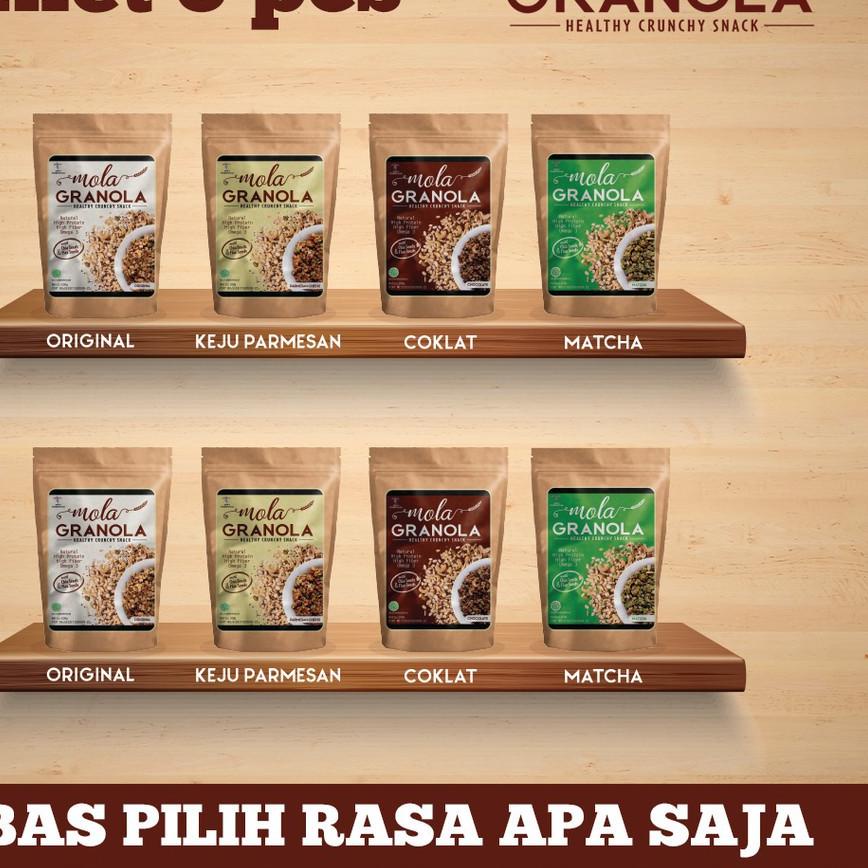 

♗ 8 pcs Mola Granola / muesli ❋