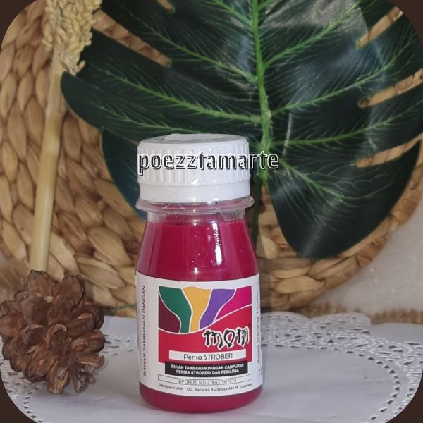 

✔️poezztamarte ✔️✨Pasta Perisa Strawberry / Perisa MOM 40ML untuk ES Minuman / KUE dan PUDDING sejak tahun 1970