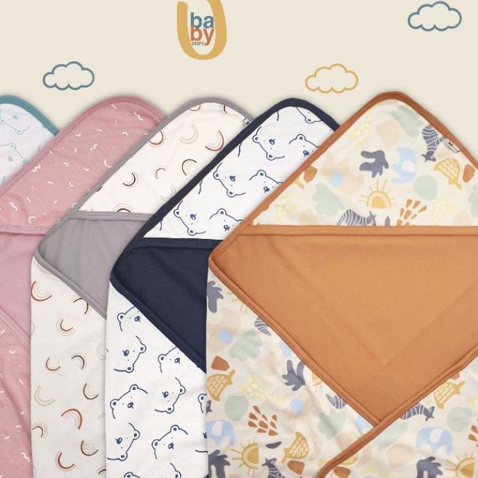 ✻ HOODIE BLANKET YOBO BY BABYU | SELIMUT TOPI BAYI ♟