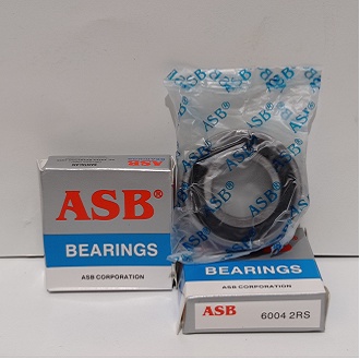 Bearing 6004 2RS (ASB) 1 Biji/Pcs /Laher 6004 2RS  (ASB)