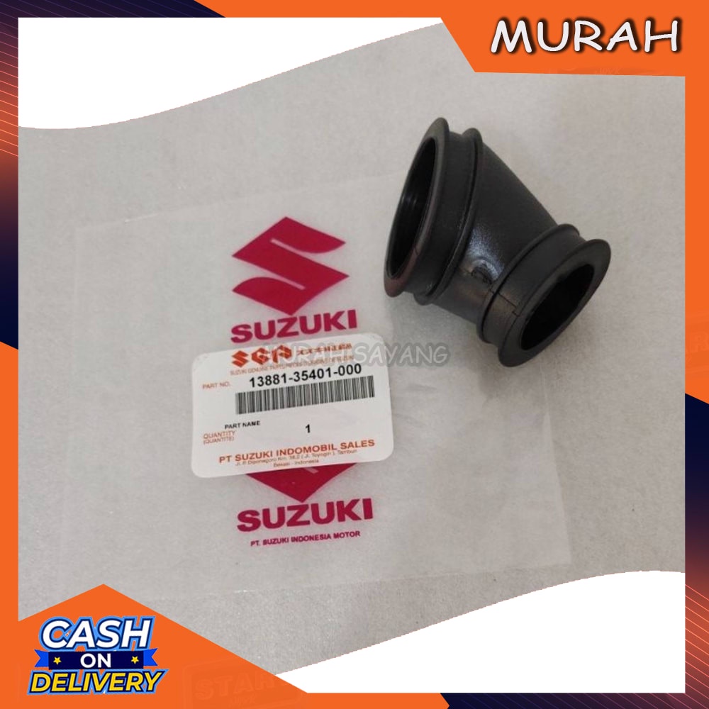 Karet Sambungan filter Karburator carburator Suzuki RC 100 Bravo Sprinter Crystal Tornado ORIGINAL P