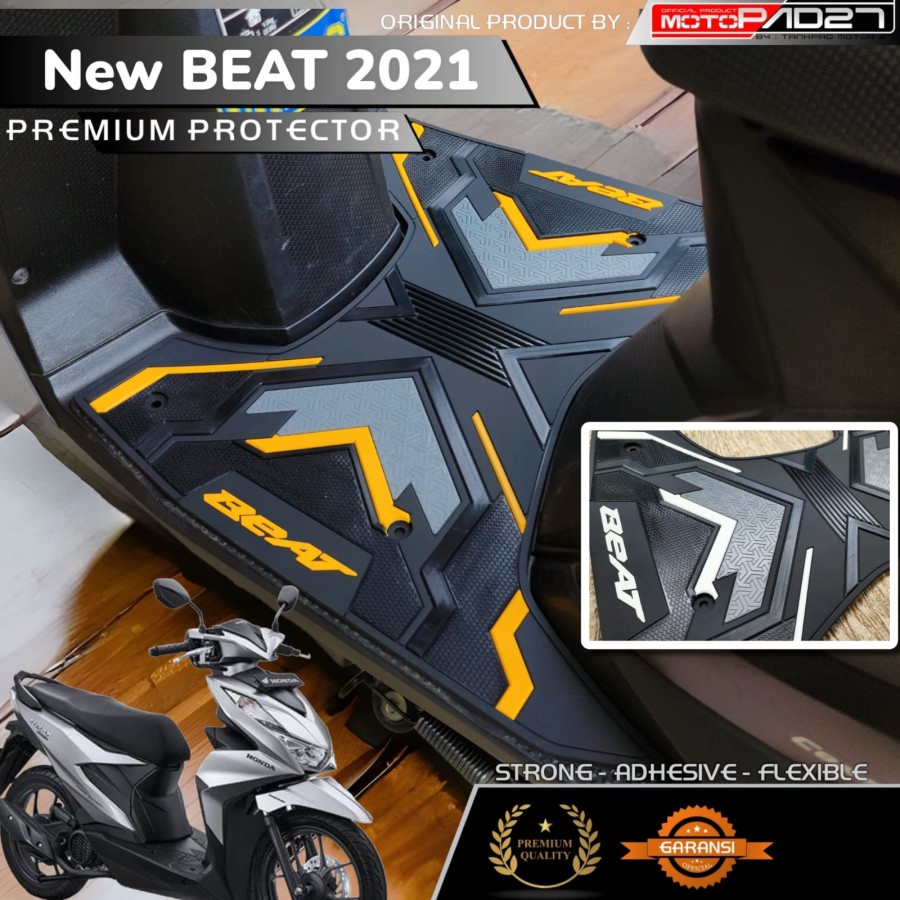 Karpet Beat Deluxe CBS ISS Beat Street 2020-2023 alas pijakan kaki New Beat 2020-2023 Rubber Motif