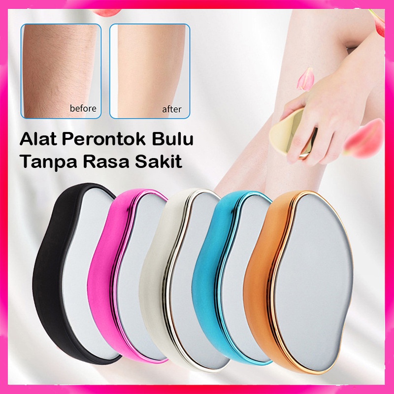 Alat Penghilang Perontok Bulu Kaki Ketiak Rambut Kristal, Tanpa Mencukur, Fisik Tanpa Rasa Sakit, Mudah Membersihkan, Dapat Digunakan Kembali, Penghilang Rambut, Keselamatan, Epilator, Depilasi, Kecantikan Tubuh