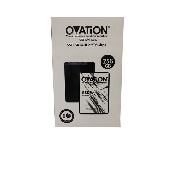 OVATION STORAGE 256GB TWISTER SERIES SSD 2.5″ SATA3