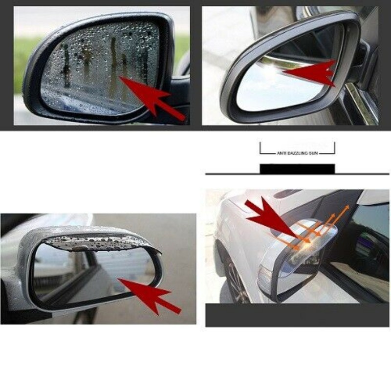 (BUY 1 GET 1) Kaca Cermin Otomatis Mobil The Rain Stop Driving On Rainy Accessories AUTO Spion