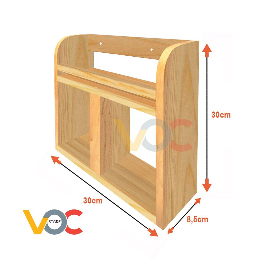 Rak 2 Tingkat 5 toples Kayu Jati Belanda RAK MODEL T