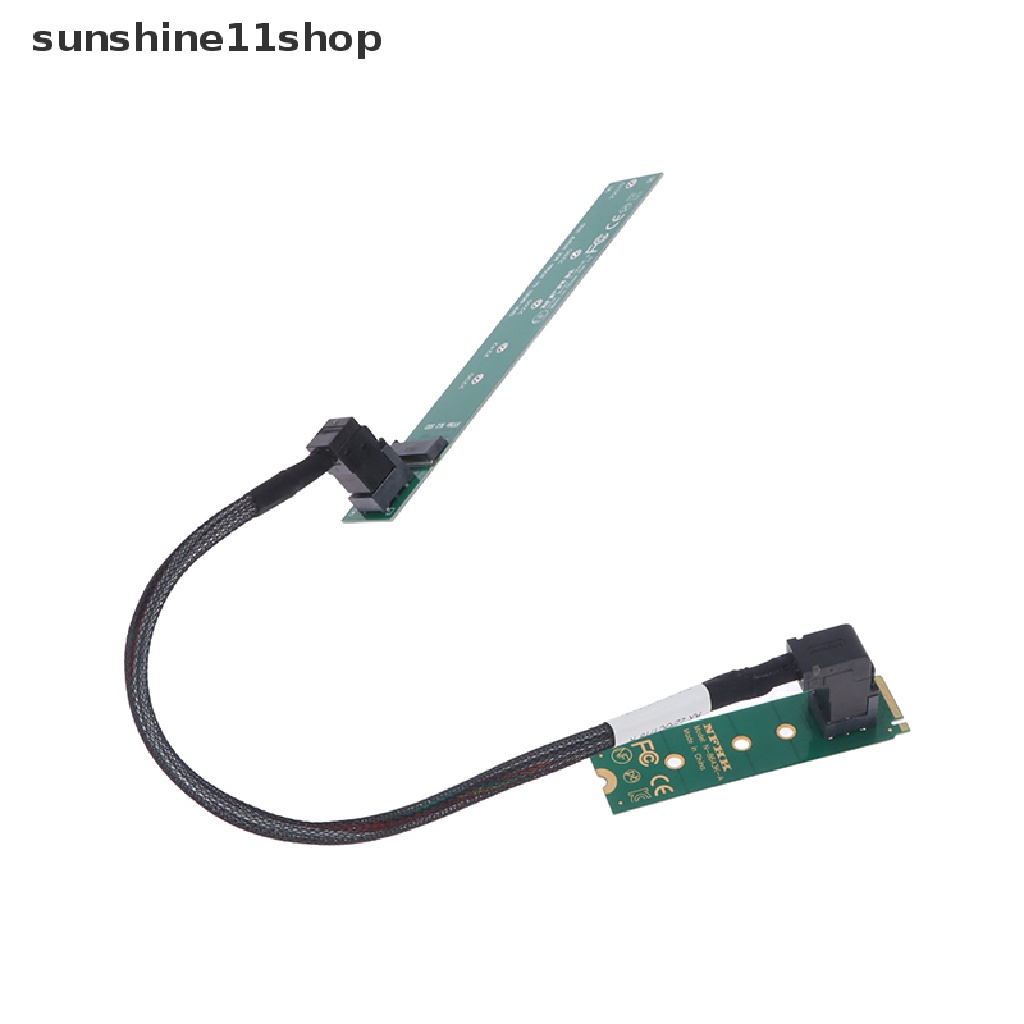 Adaptor Kabel Extension Cord SHO 2280 NVMe M.2 SSD to 22110m.2 SSD Convert Card N