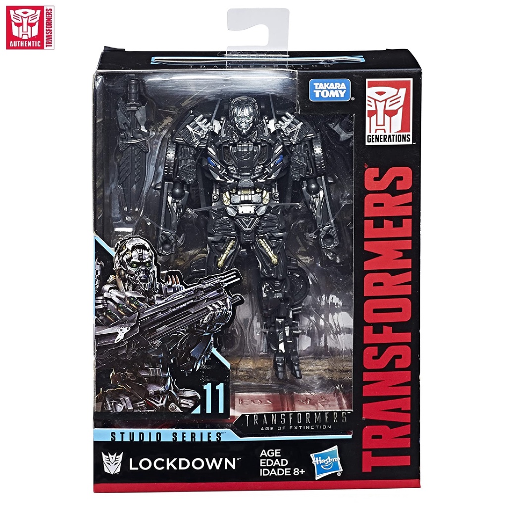 TRANSFORMERS Studio Series 11 Deluxe Class Transformers Age Of Extinction Movie Lockdown Action Figu