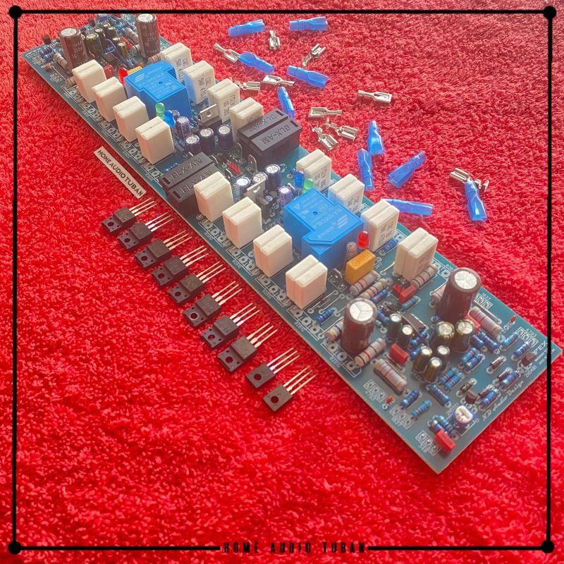 Kit Driver Amplifier APEX B500 TEF 2U STEREO  BTL plus PROTEKTOR