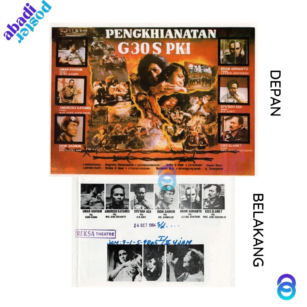 poster film lawas pengkhianatan G30S PKl