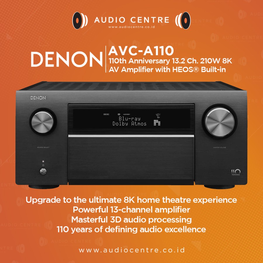 Denon AVC-A110 AVC A110 Anniversary Edition 13.2 ch 8k av receiver