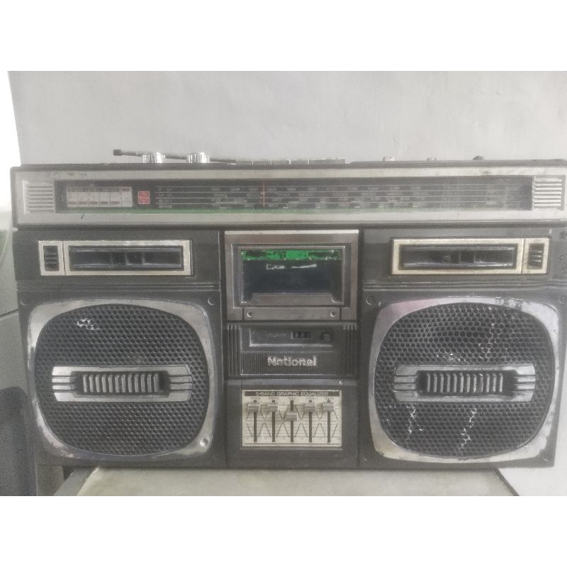 Radio Tape National RX-5404 Jadul
