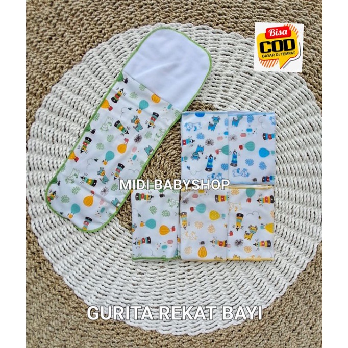 6 Pcs Gurita Bayi Perekat Motif Saffenda Baby SNI