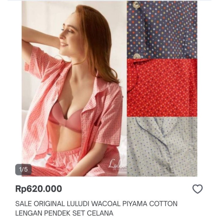 WCL L*L*DI  set pajamas cotton