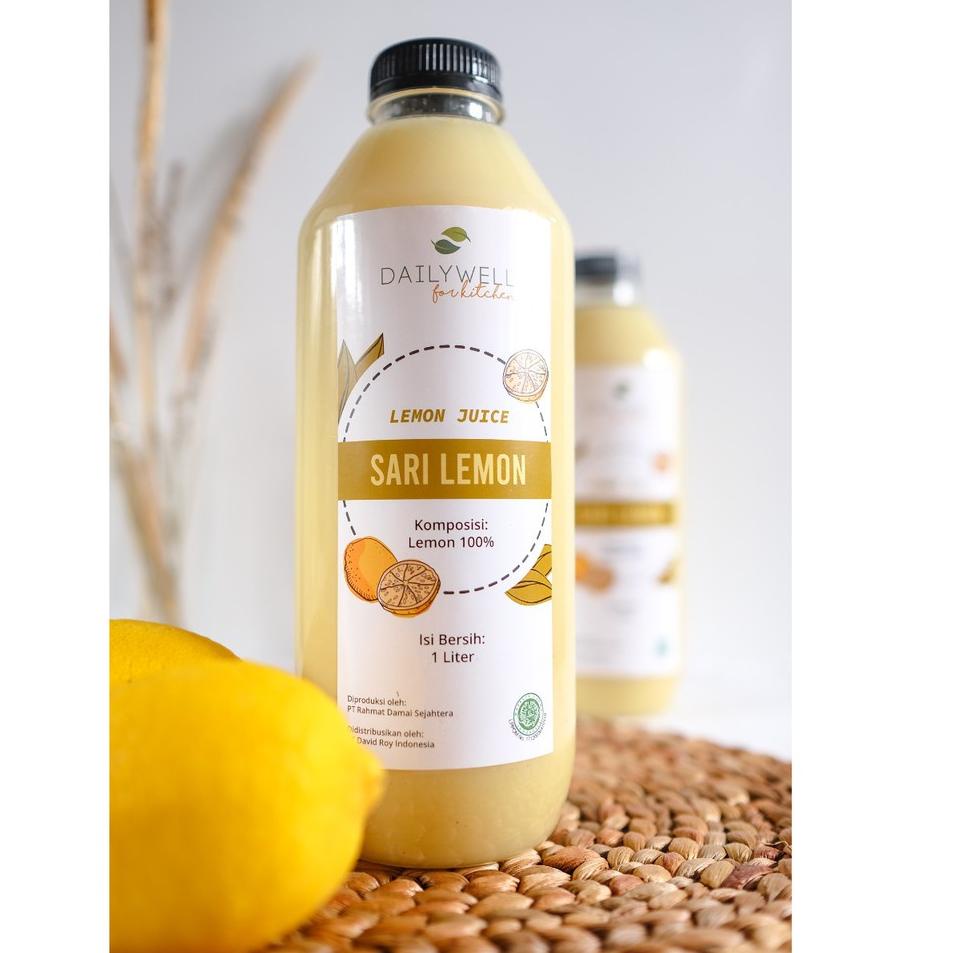 

COD✔️ Dailywell Sari Lemon Murni 1 liter [pure lemon tanpa campuran air]