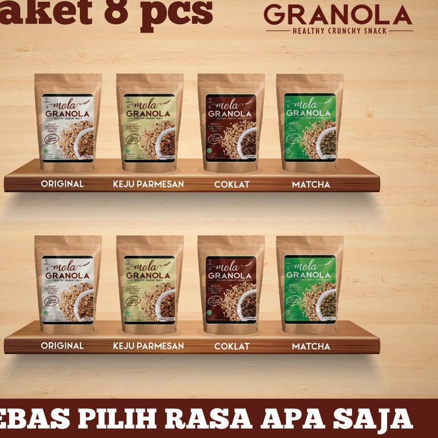 

♡ 8 pcs Mola Granola / muesli ❊