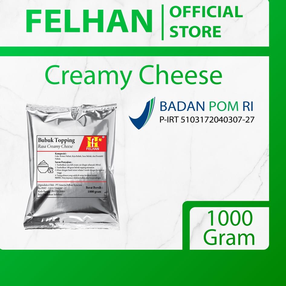 

Terbaru FELHAN - Bubuk Topping Minuman Creamy Cheese Cream (1000 gram)