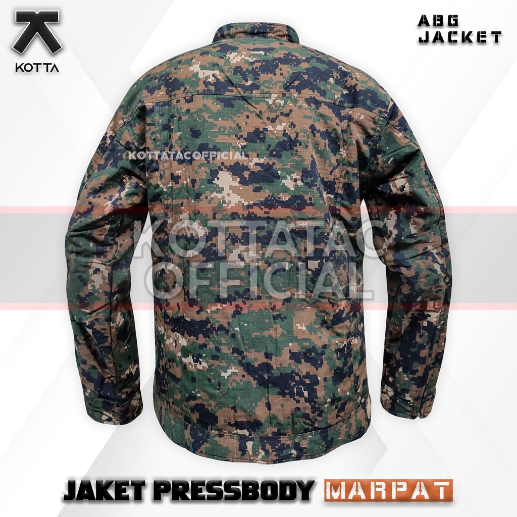 JAKET PRESSBODY LORENG MARPAT - JAKET TACTICAL LORENG MARPAT ARMY - JAKET ABG LORENG MARPAT  USA