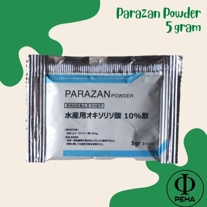 Obat Jamur Koi Aeromonas Ikan Koi Parazan OriPack Japan Obat Ikan Koi