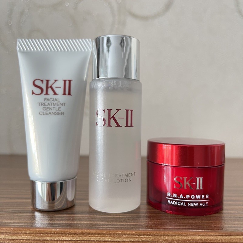 SK-II SKII SK2 FTCL 30ml + Gentle Cleanser 20gr + Skinpower 15gr Clear Lotion