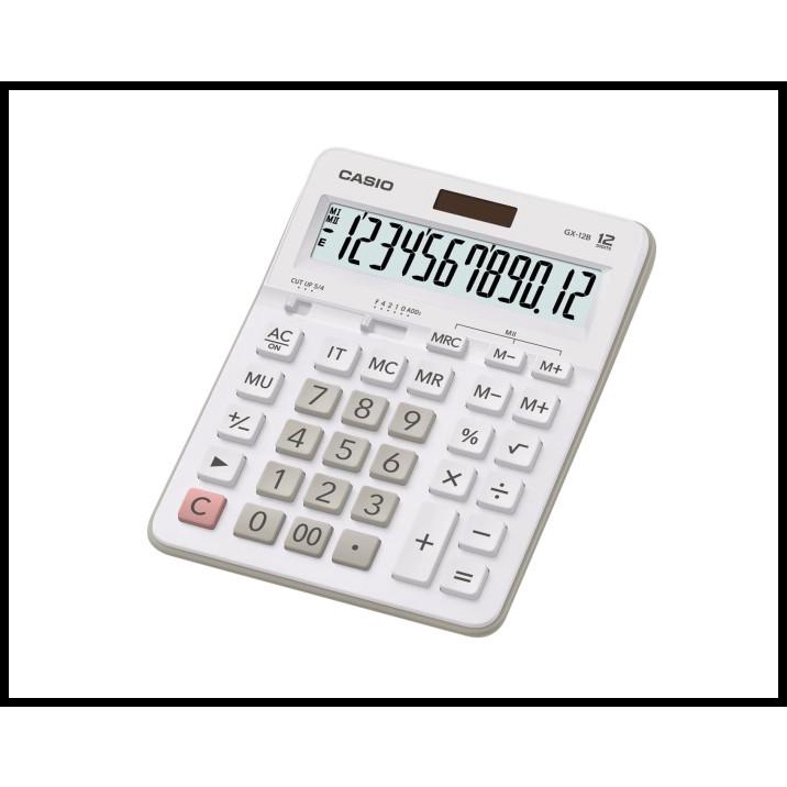 

Casio Calculator Gx-12B-We