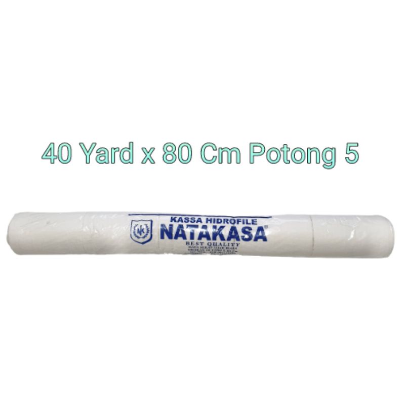 Kasa Gulung Besar 20 30 40 Yard x 80 Cm Hidrofil Kasa Perban