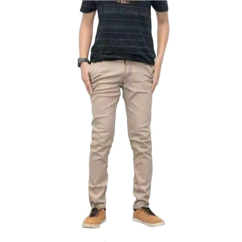 TERLARIS] CELANA PANJANG PRIA UKURAN 27-38 PREMIUM QUALITY CHINOS SLIMFIT COWO SKINNY POLOS COWOK