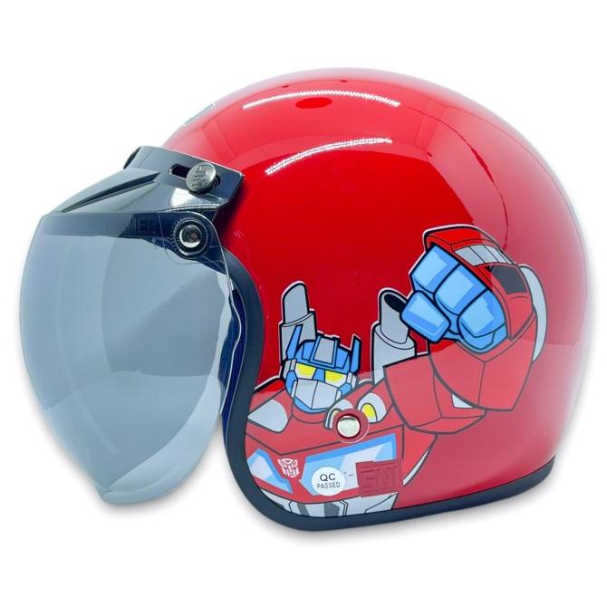 Helm Anak WTO Semi Retro - Rescue Bots