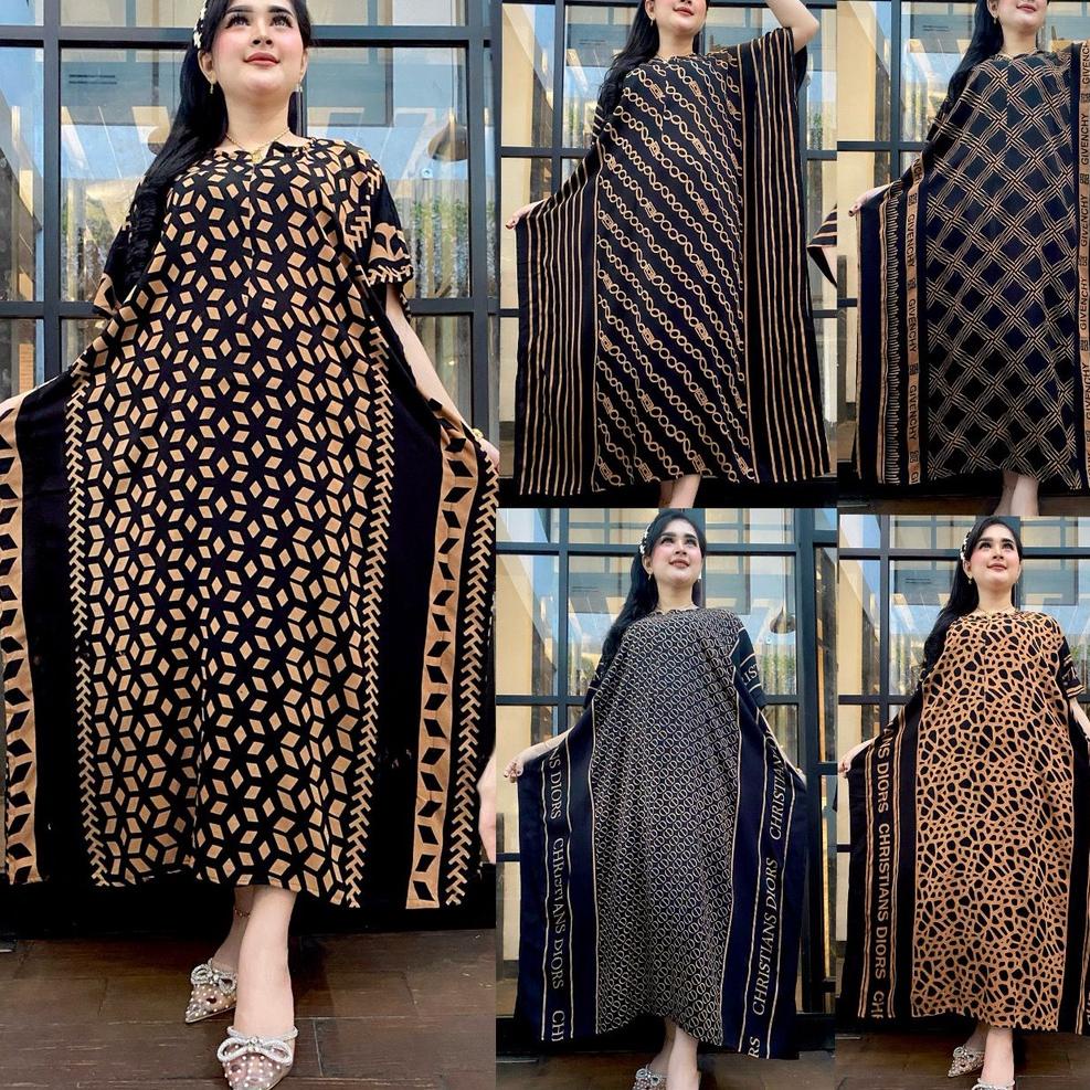 Ready LONGDRESS LOWO BATIK Daster semata kaki busui Jumbo Longdress Ld 140 max 120kg panjang 130 Kek