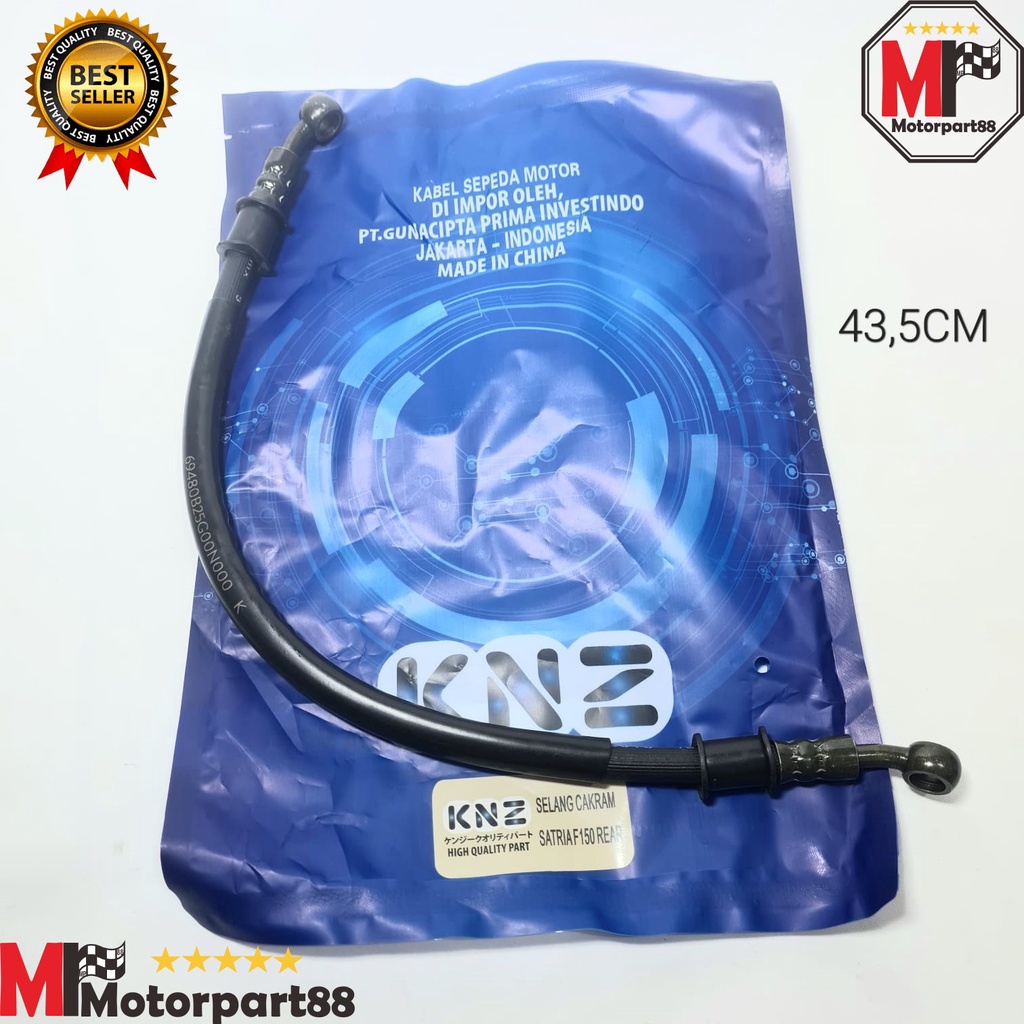 SELANG KABEL REM CAKRAM BELAKANG SATRIA FU UNIVERSAL 43,5CM