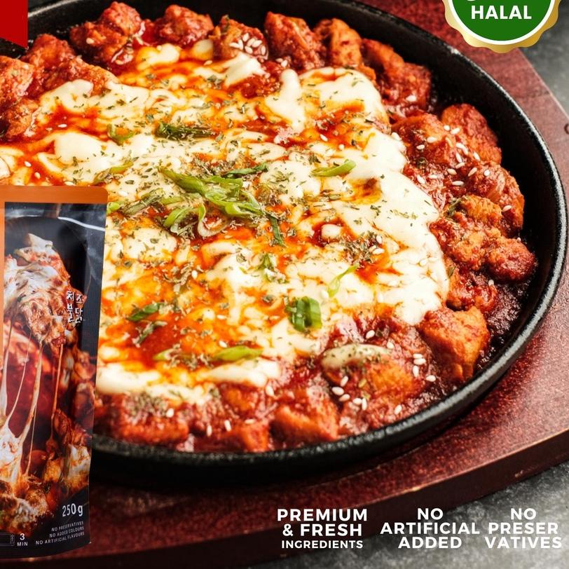 

○ KYEOPA Cheese Buldak 250G (Korean Fire Chicken with Mozarella) HALAL ☜