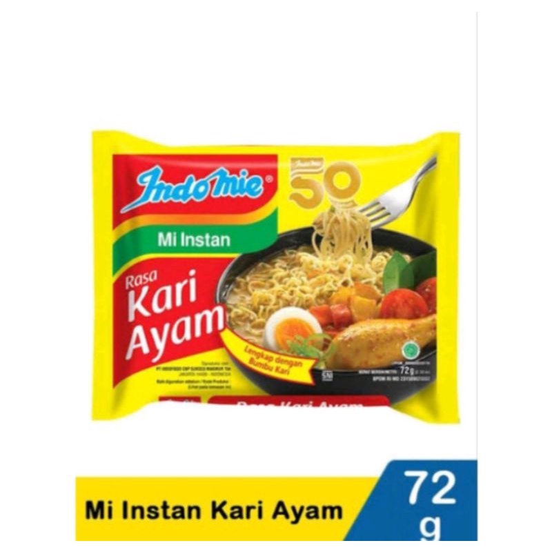 Indomie instan//mie goreng atau mie rebus 85g