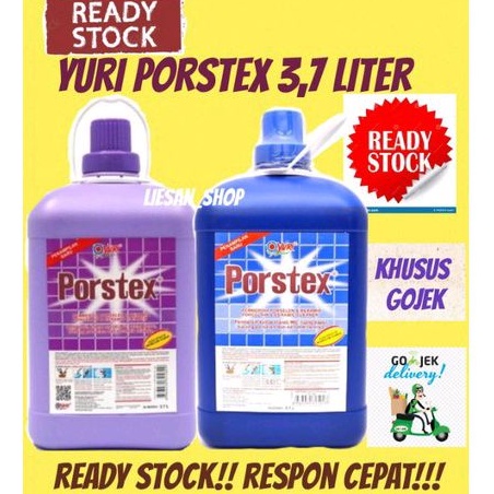 PORSTEX 3,7 LITER (GOJEK) READY 2 VARIAN