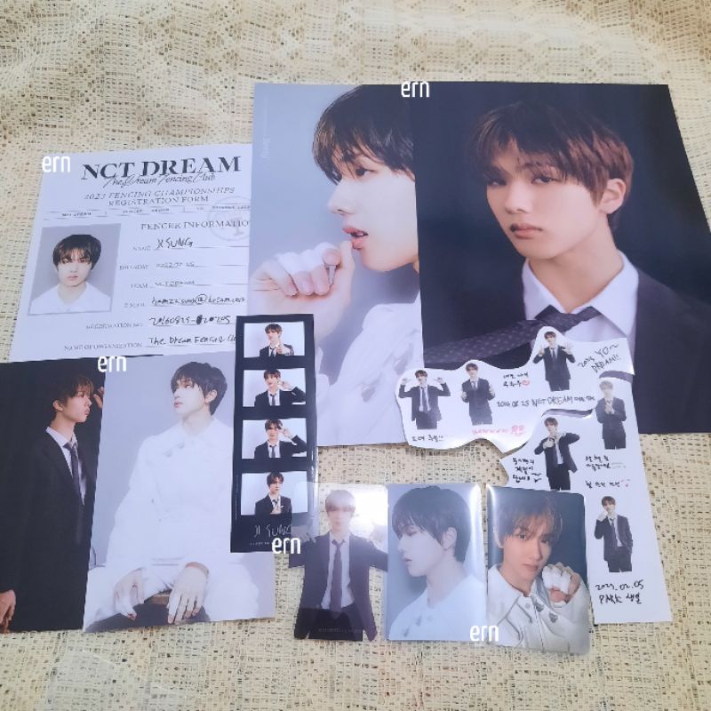 NCT Dream Season Greeting (SG23) Jisung set + POB Ktown