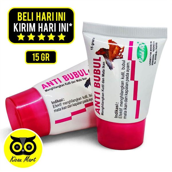 Salep Anti Bubul Obat Ayam Bebek Unggas Atasi Kutil Mata Ikan Kapalan Raid All Cream 15 Gr Kemasan Tube Bantu Menghilangkan Luka Cacar Pada Ayam