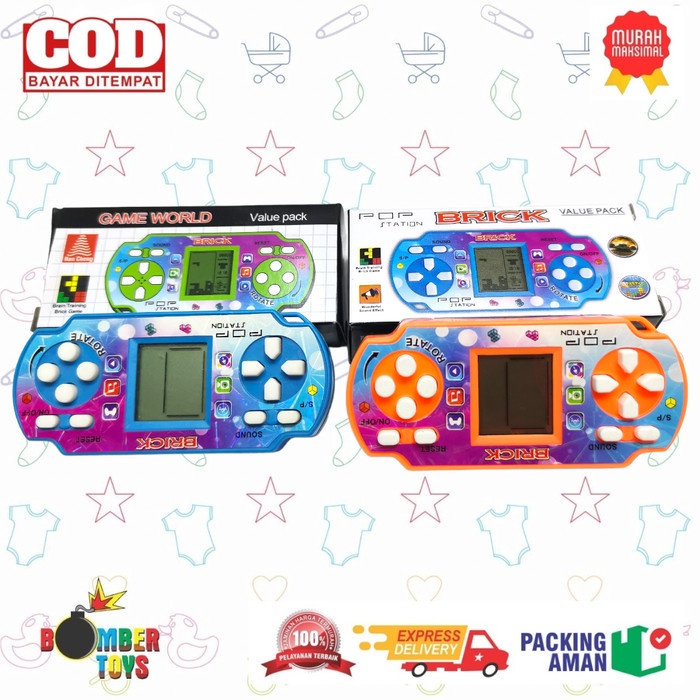 MINI KECIL BANGET TAMAGOCI MAINAN ANAK GAME TETRIS KECIL GAMEBOI GAMEWATCH TRADISIONAL SUARA PLAY