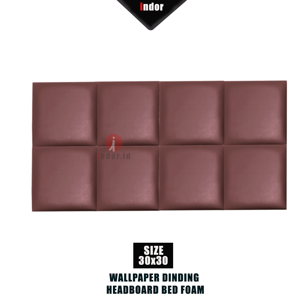 Wallpaper Dinding WALLPANEL Headboard Bed Foam 3D PREMIUM