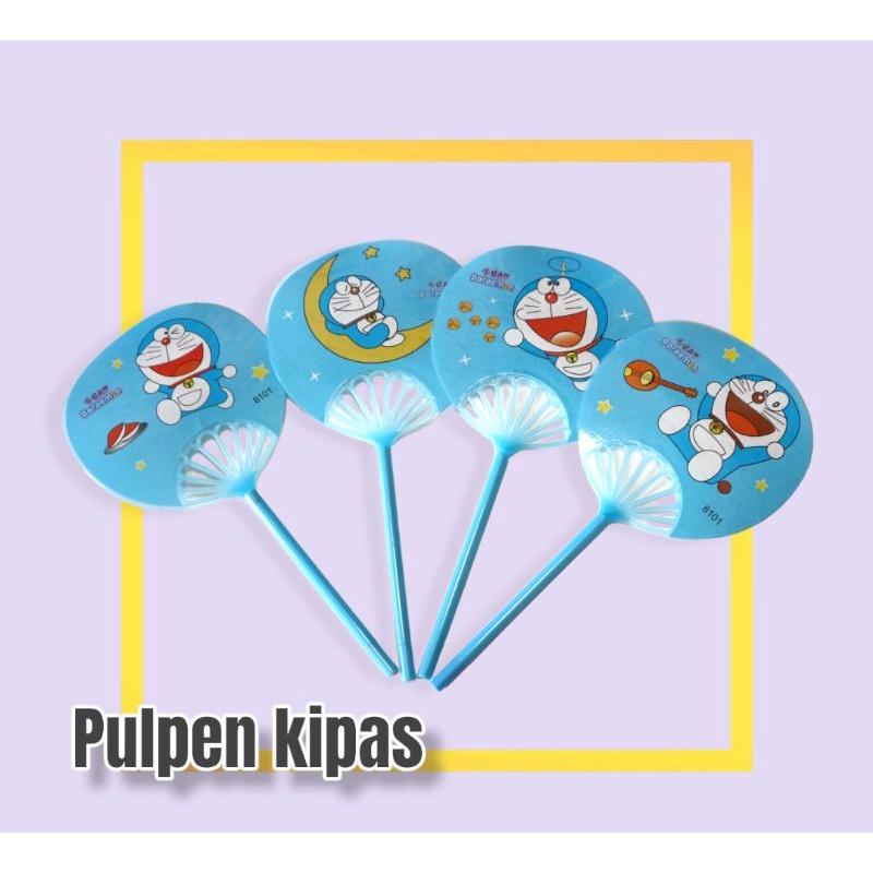 

pulpen kipas doraemon