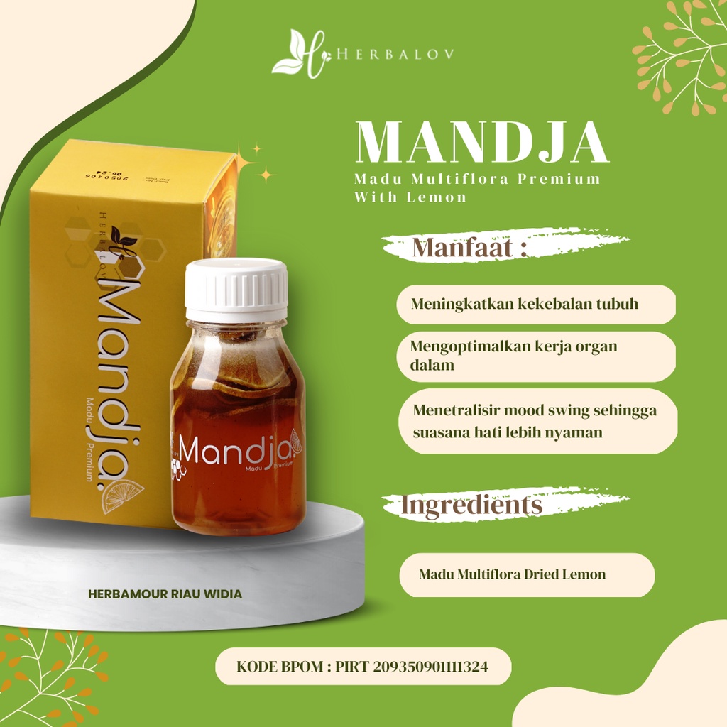 MADU MANDJA HERBALOV| MADU DIET DBH | MADU LEMON | LEMON KERING | DRIED LEMON | MADU MULTIFLORA | MA