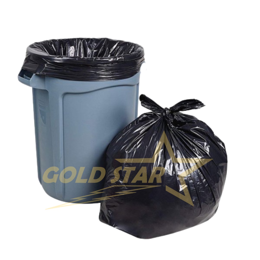 Kantong Sampah Besar 80x100 Trash Bag Plastik Sampah Murah Kresek Sampah Garbage Bag