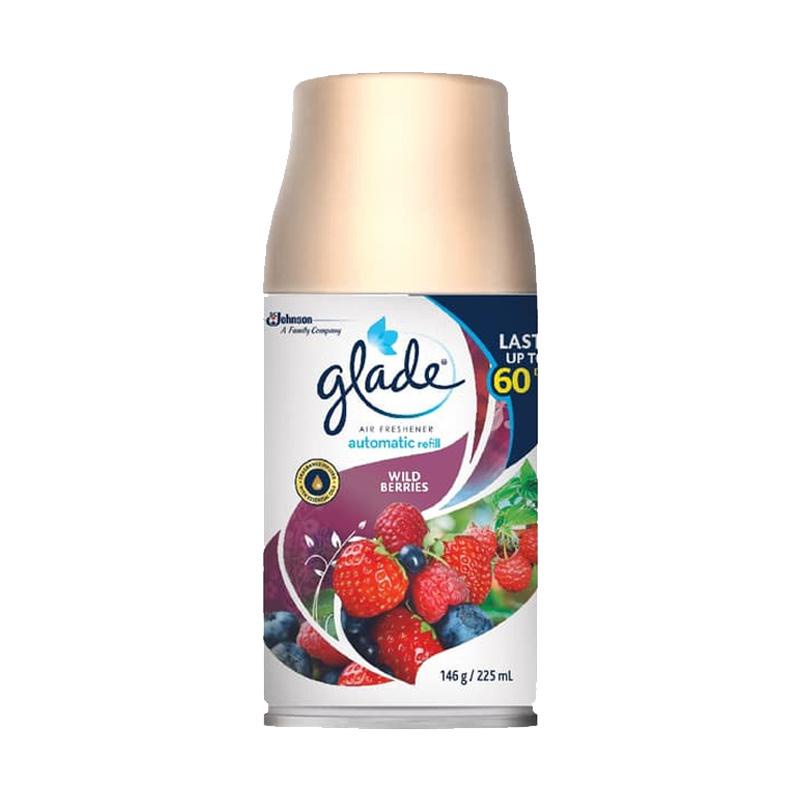 GLADE AUTO SPRAY REFILL 225ML WILD BERRIES