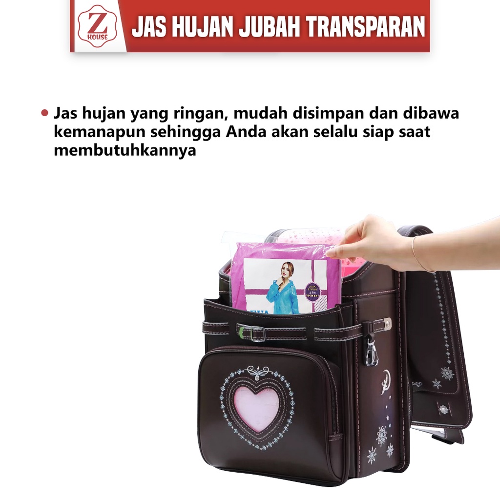 JAS HUJAN RAINCOAT PRIA DAN WANITA DEWASA TEBAL KEREN / MANTEL HUJAN JAS HUJAN TAHAN AIR DAPAT DIGUNAKAN KEMBALI Satu Keluarga Jas Hujan Terusan Mantel Hujan Anak Dan Dewasa Semi Transparan Polos Bahan EVA RAINCOAT Berkualitas