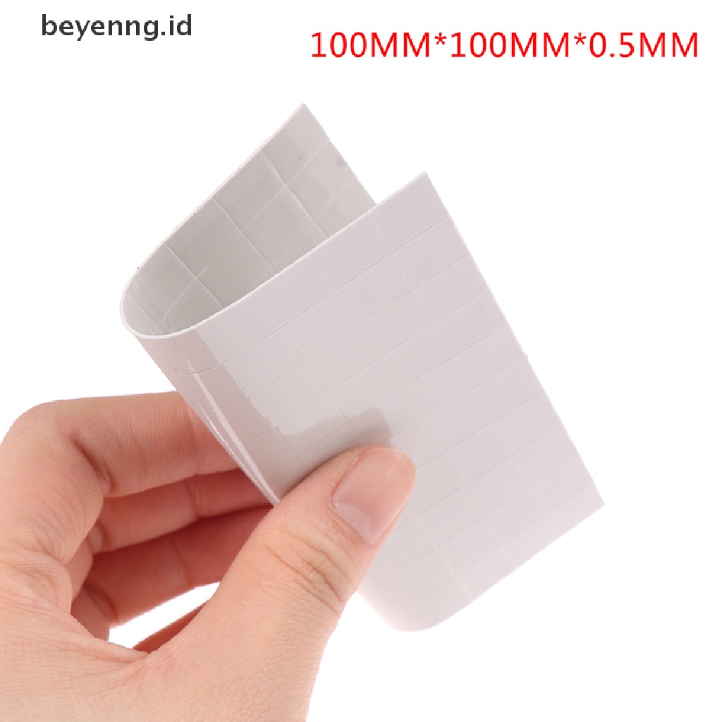 Beyen 100x 10mm * 10mm * 0.5mm GPU CPU Heatsink Cooling Conductive Silicone Thermal Pad ID