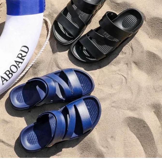 ➷ LUOFU  L SEPATU SANDAL PRIA DAN ANAK LAKI LAKI RINGAN ➶