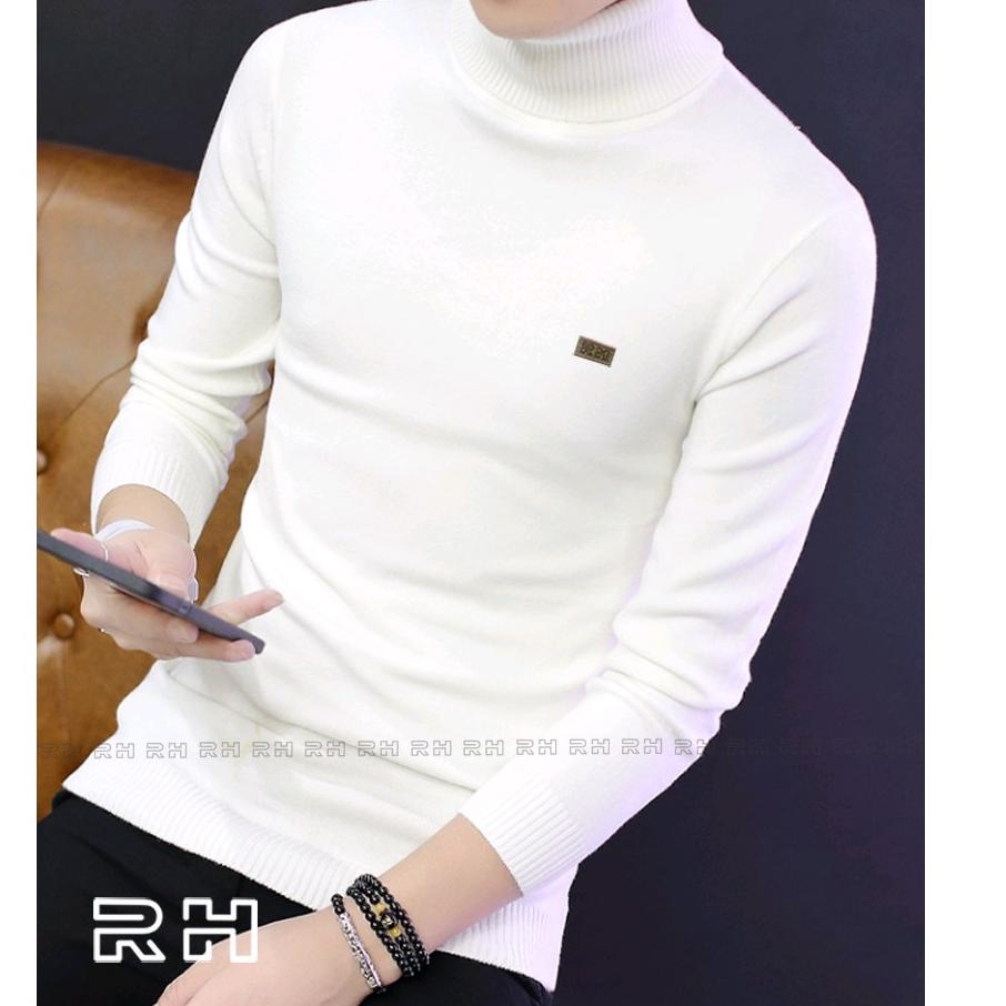 MURAH Baju rajut kerah tinggi/sweater rajut turtleneck pria/switer turtle neck/switer kerah tinggi