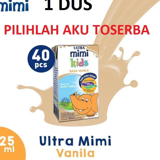 

♠ Susu Ultra Mimi Kids VANILA 125 ml - (1 DUS ISI 40) ➽