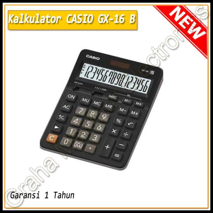 

Kalkulator Casio Gx-16 B