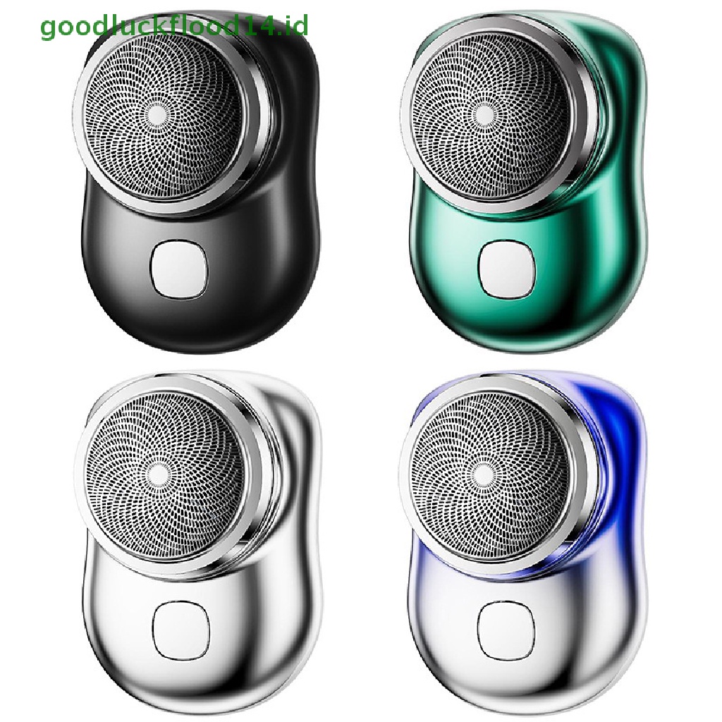 [GOOGFOUR] Alat Cukur Elektrik Pria Mini Shave Portable Travel Electric Pocket Size Shaver [TOP]