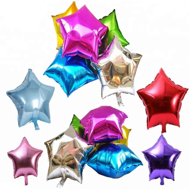 Balon Foil Bintang Besar / Balon Foil Star / Balon Ulang Tahun / Balon HBD / Balon Wedding / Balon Valentine / Balon Ultah / Balon Anak / Balon Engagement / Balon Lamaran / Balon Dekorasi / Balon Hiasan / Balon Wedding / Balon Pesta- 1 Pcs